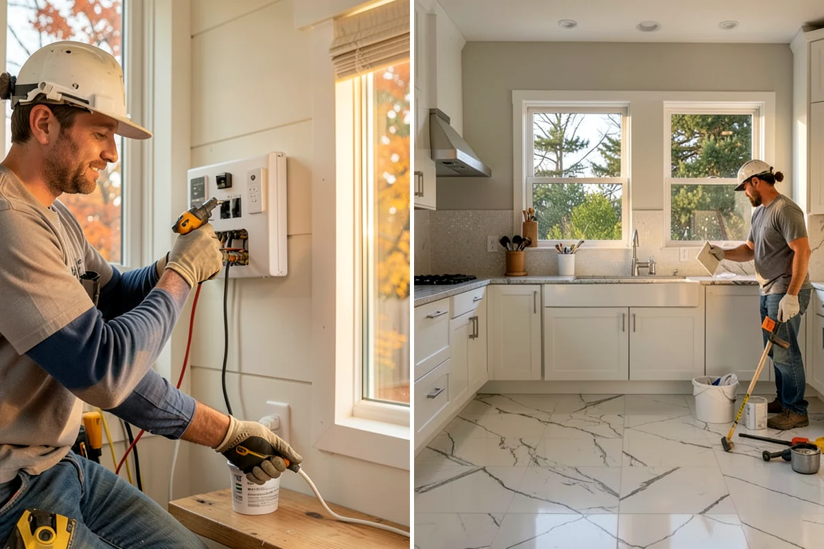 Marble Countertop Installation in Fircrest, Pierce County, WA - Select slabs and plan vein-matched seams