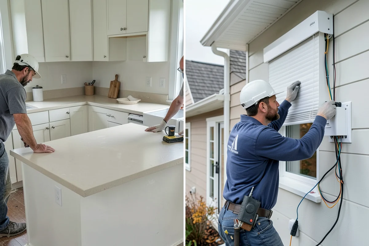 Marble Countertop Installation in Lakewood, Pierce County, WA - Select slabs and plan vein-matched seams