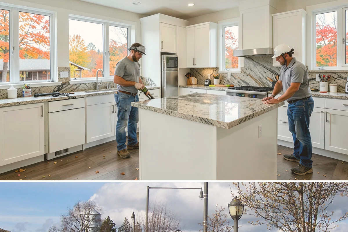 Marble Countertop Installation in Marysville, Snohomish County, WA - Marble is installed indoors year-round, so your luxury upgrade proceeds regardless of PNW weather.