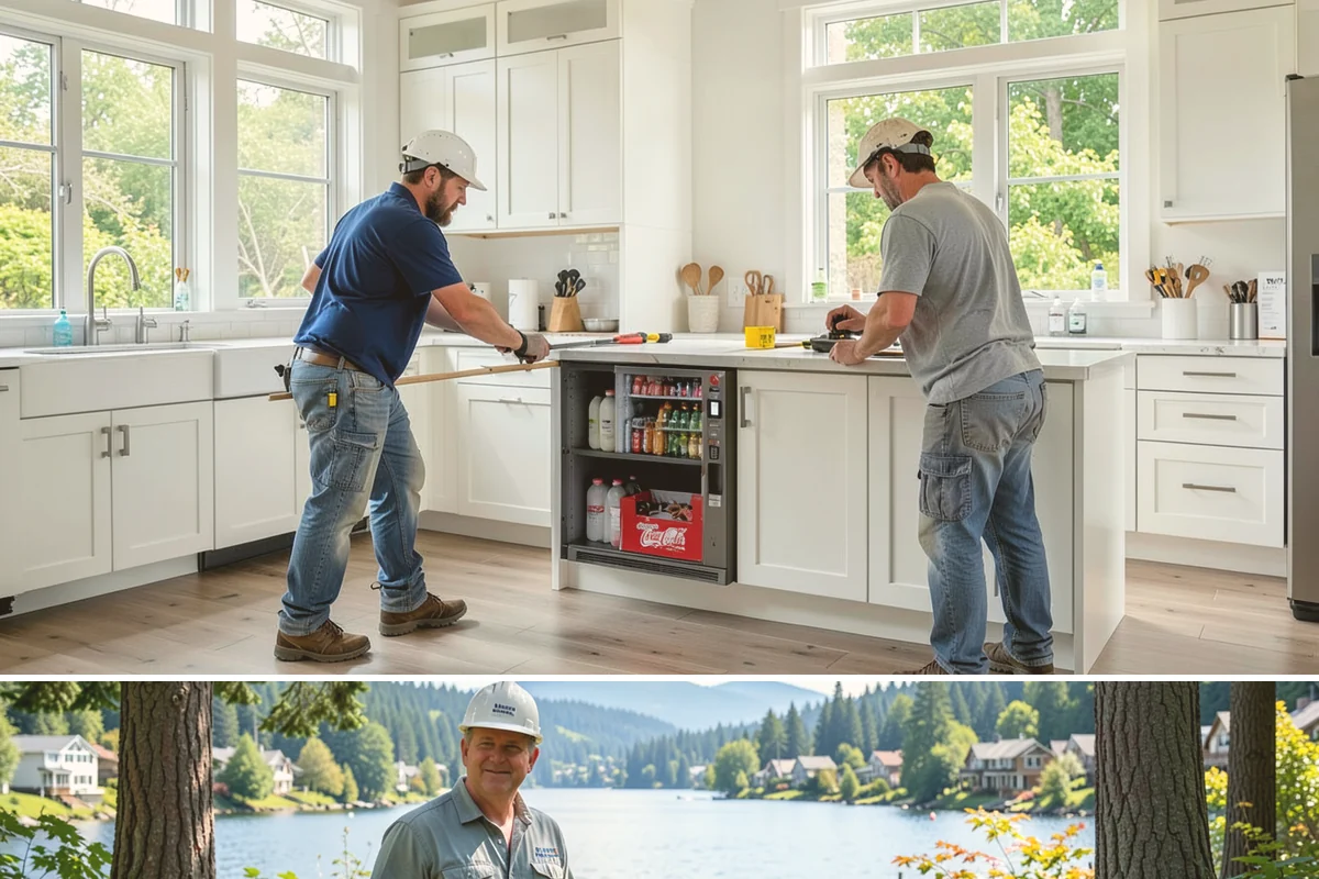 Marble Countertop Installation in Milton, King County, WA - Marble is installed indoors year-round, so your luxury upgrade proceeds regardless of PNW weather.