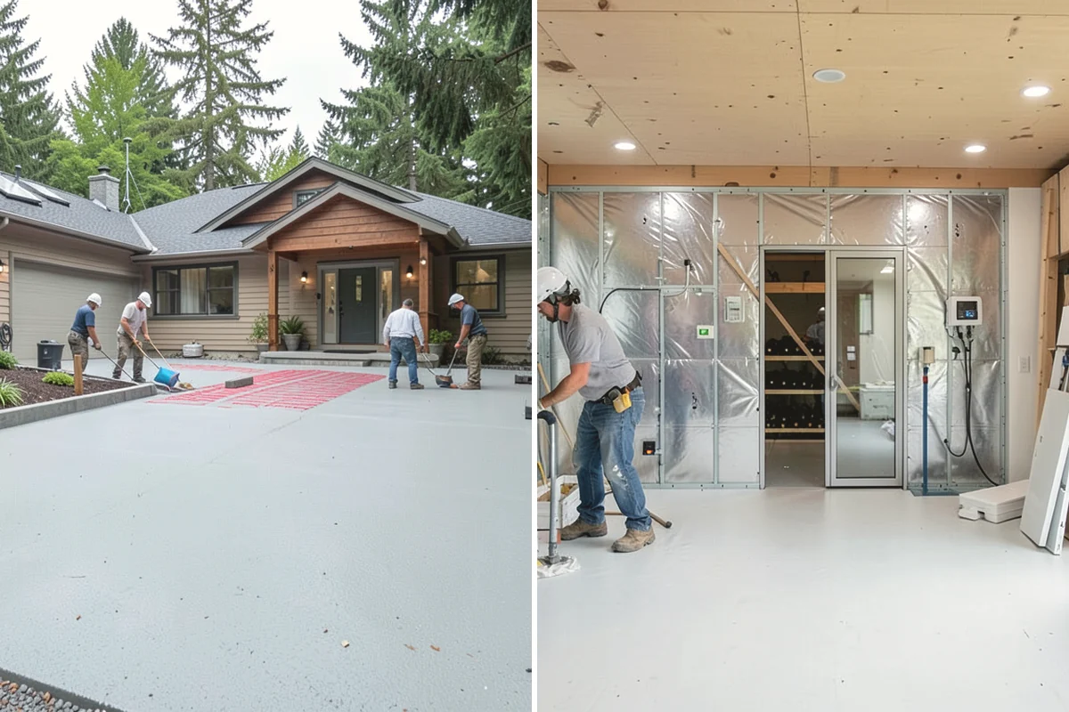 Marble Countertop Installation in Monroe, Snohomish County, WA - Select slabs and plan vein-matched seams
