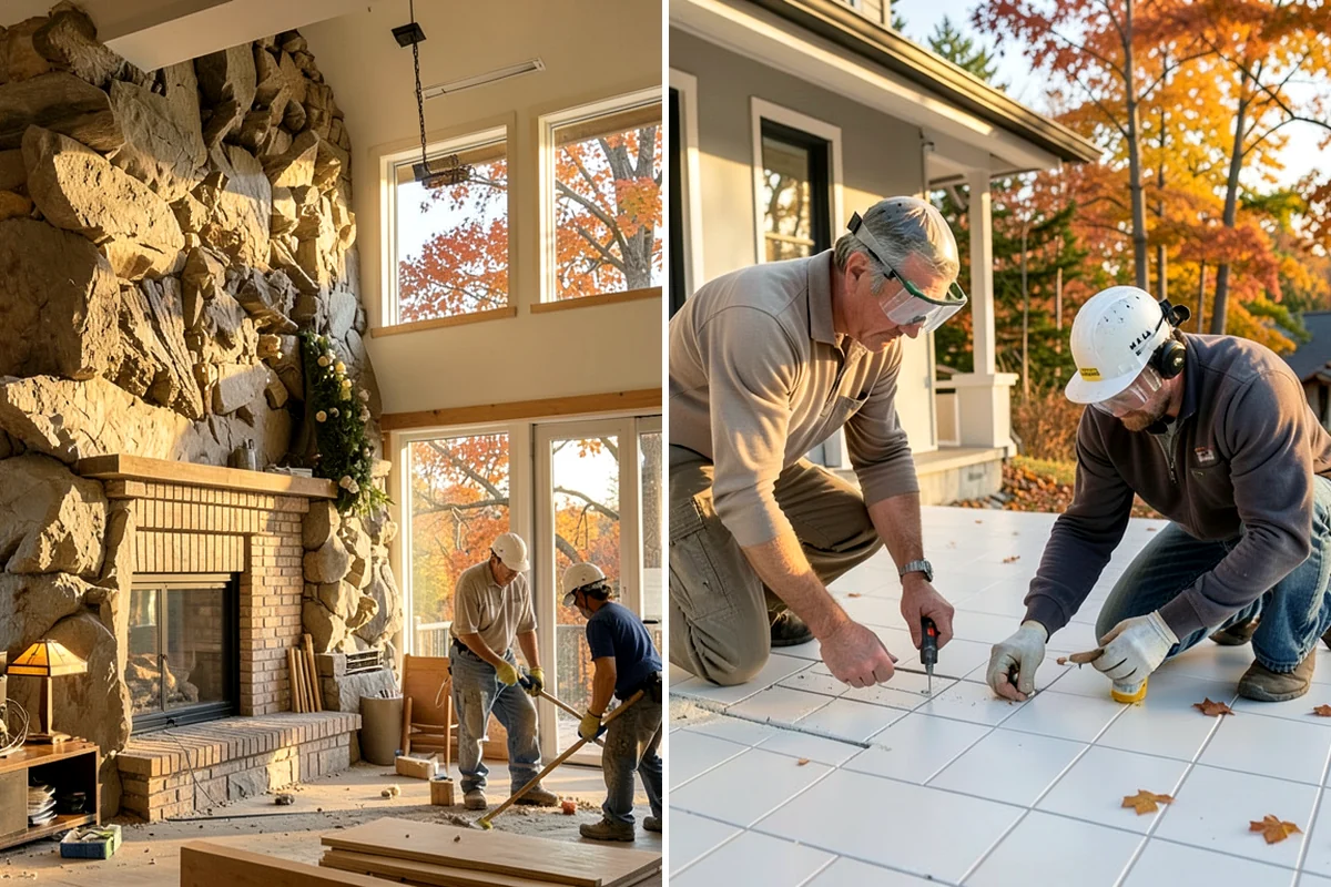 Marble Countertop Installation in Pacific, King County, WA - Select slabs and plan vein-matched seams