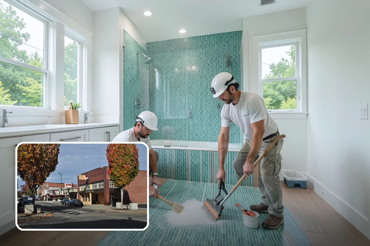 Marble Countertop Installation in Puyallup, Pierce County, WA - Timeless veining and luxurious appearance