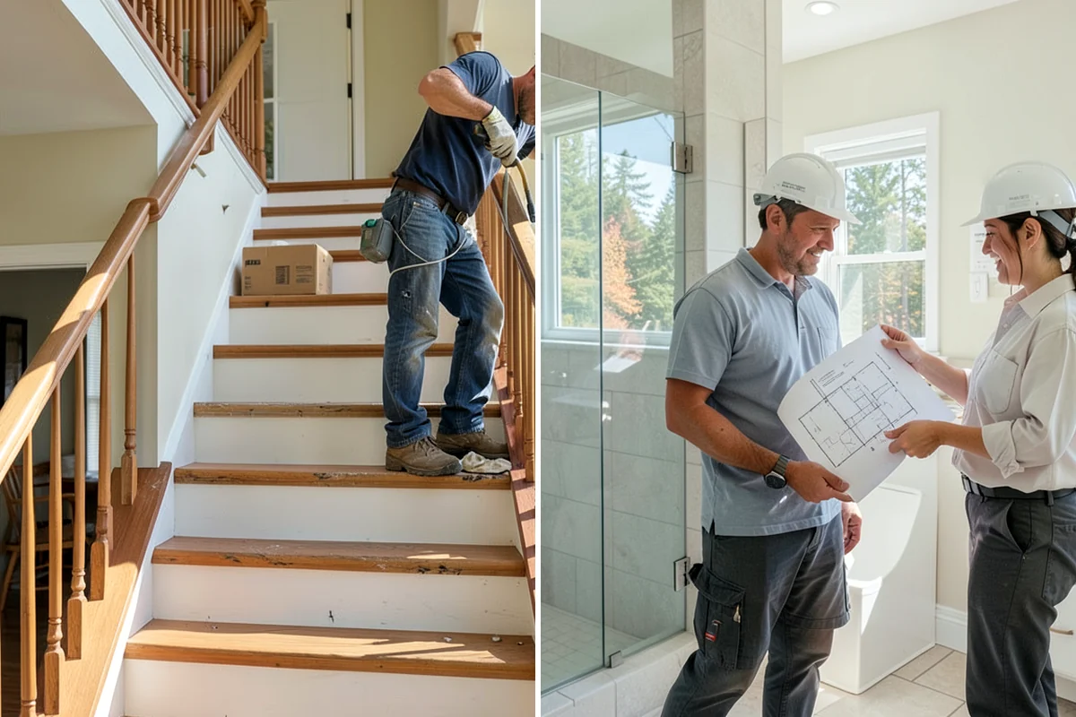 Marble Countertop Installation in Snoqualmie, King County, WA - Select slabs and plan vein-matched seams