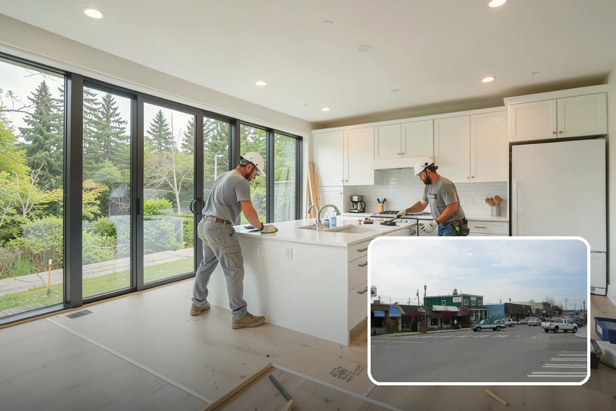 Marble Countertop Installation in Stanwood, Snohomish County, WA - Timeless veining and luxurious appearance