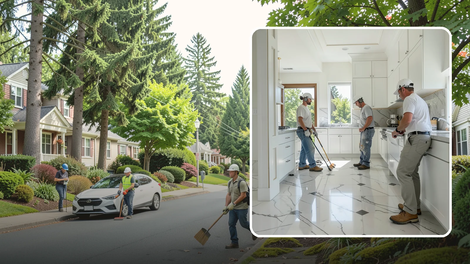 Marble Flooring Installation in Beaux Arts Village, King County, WA - Elegant marble flooring installation that makes a striking, luxurious statement in entries and formal rooms.