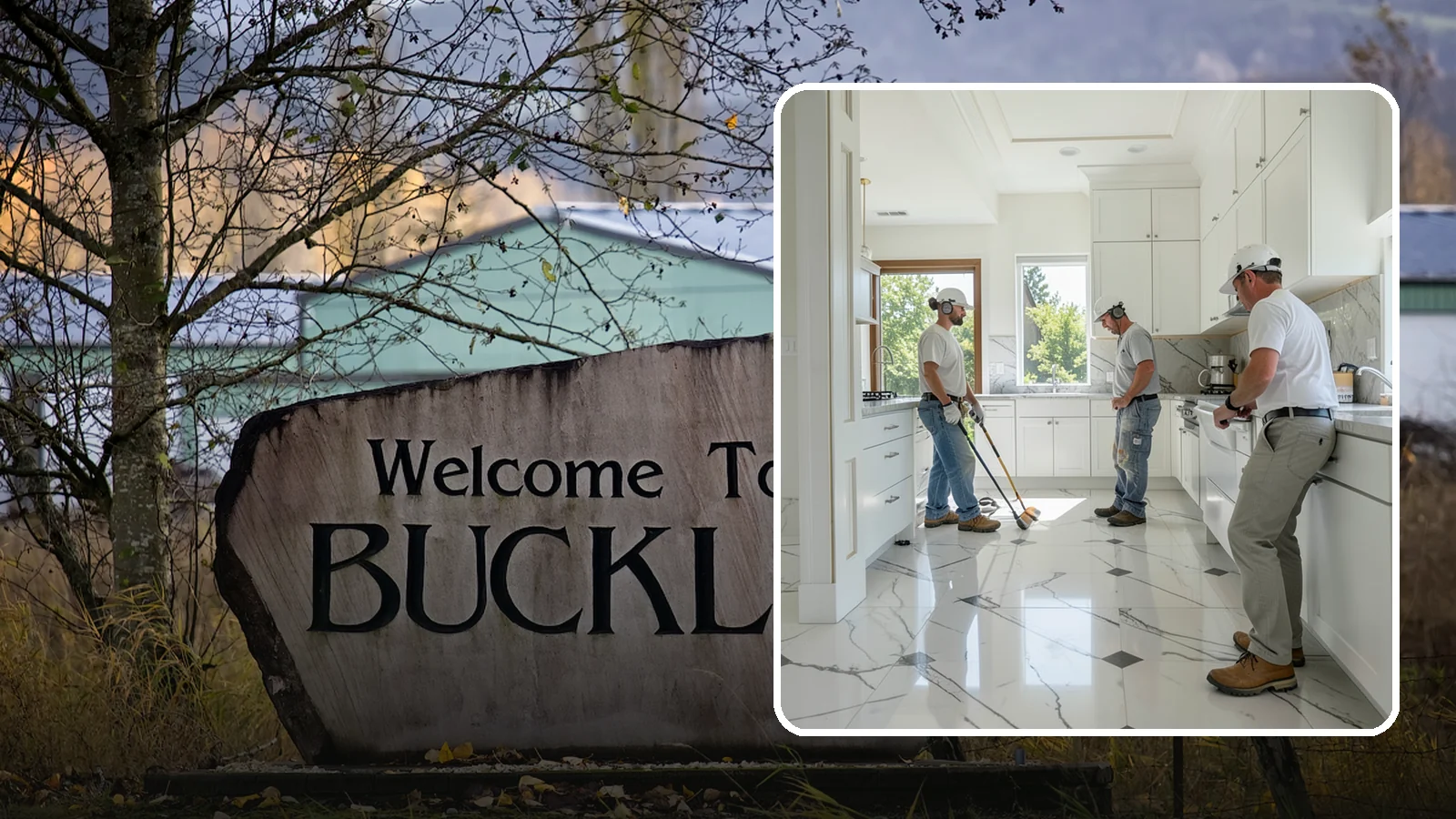 Marble Flooring Installation in Buckley, Pierce County, WA - Elegant marble flooring installation that makes a striking, luxurious statement in entries and formal rooms.
