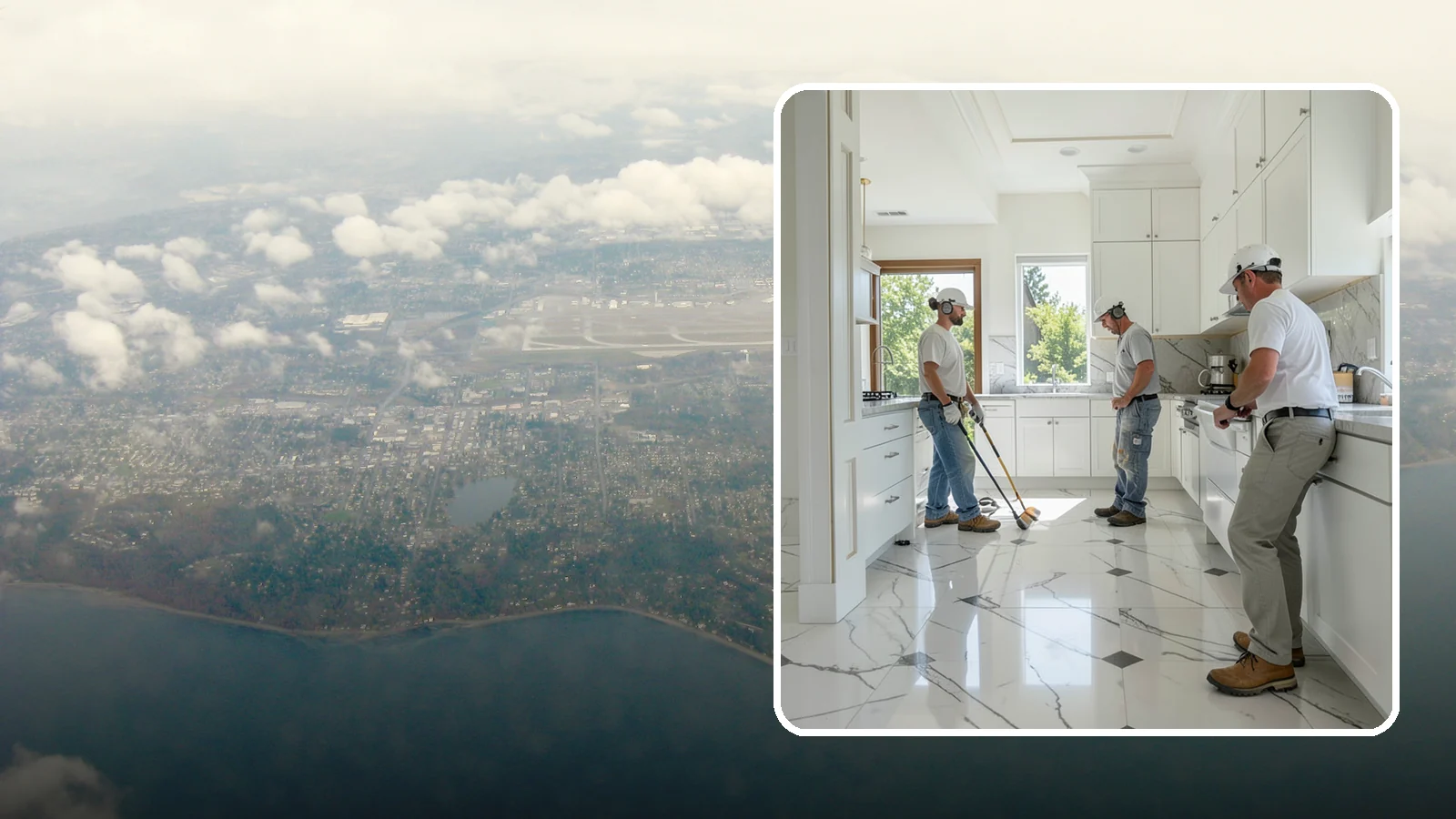 Marble Flooring Installation in Burien, King County, WA - Elegant marble flooring installation that makes a striking, luxurious statement in entries and formal rooms.