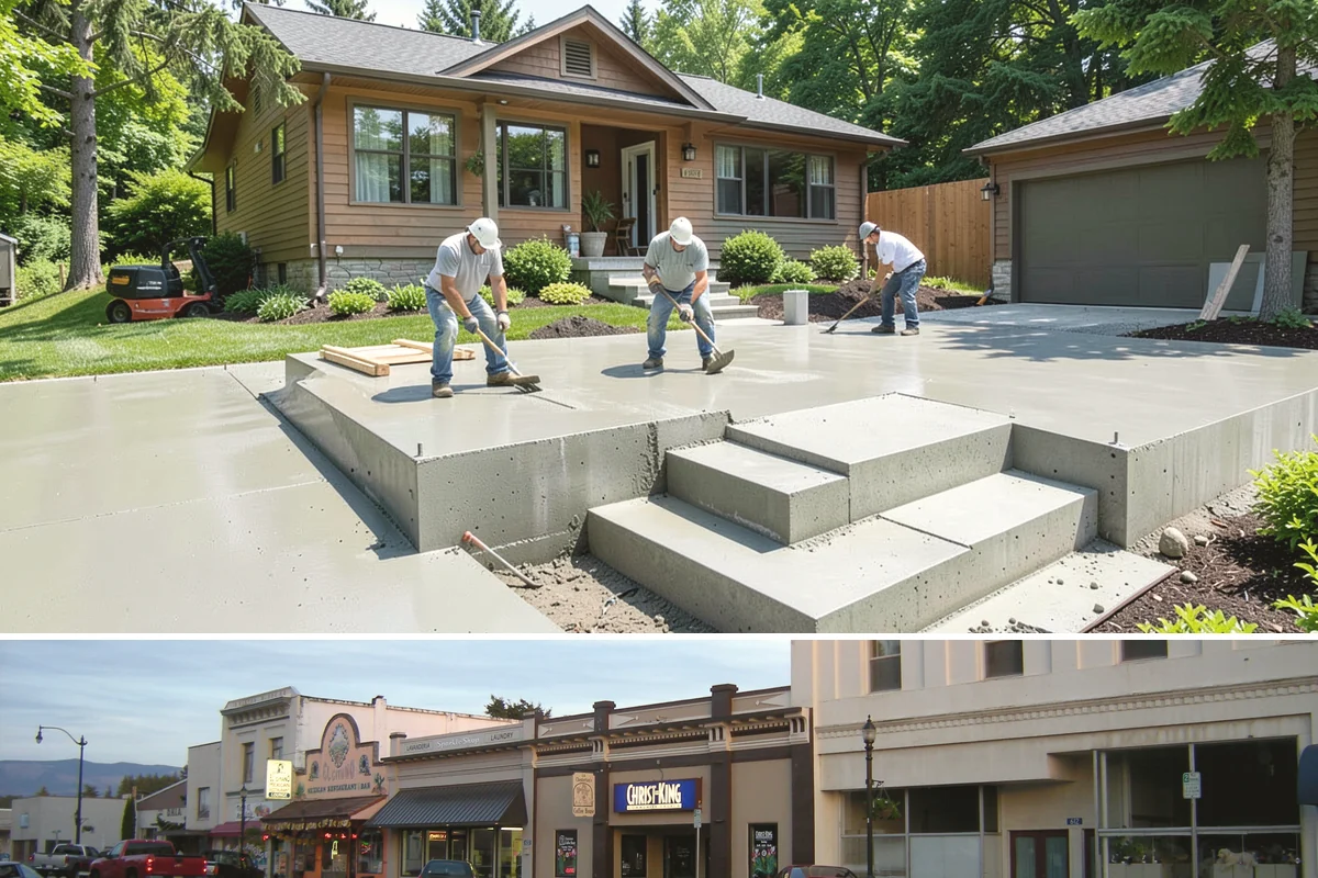 Marble Flooring Installation in Burlington, Skagit County, WA - Marble installation happens indoors in any season, with milder months making transport of delicate slabs easier.