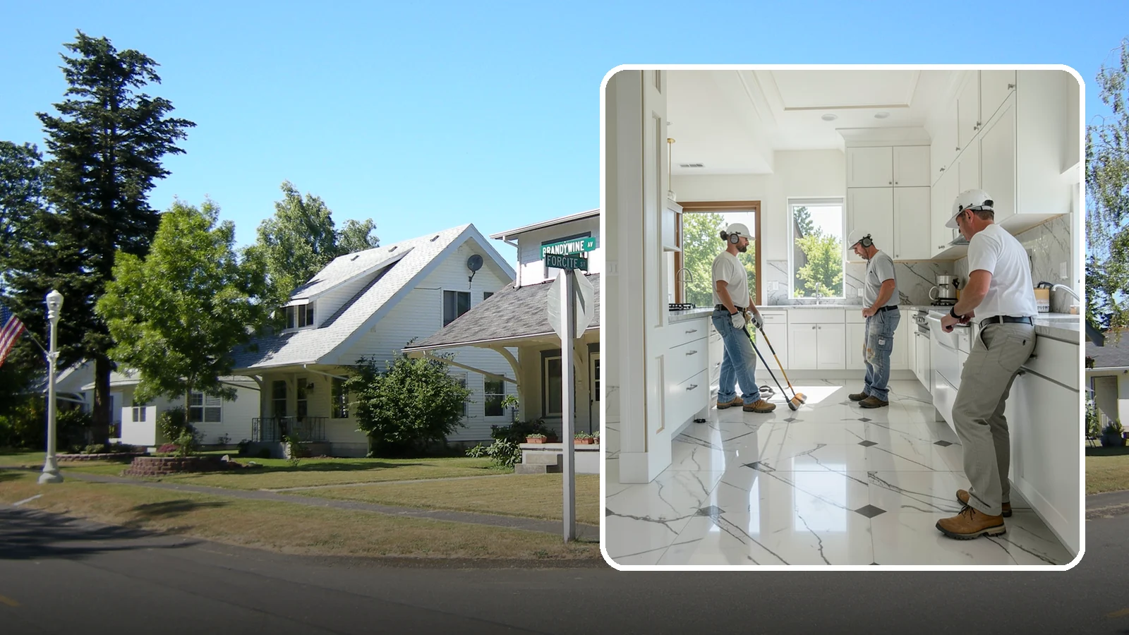Marble Flooring Installation in DuPont, Pierce County, WA - Elegant marble flooring installation that makes a striking, luxurious statement in entries and formal rooms.