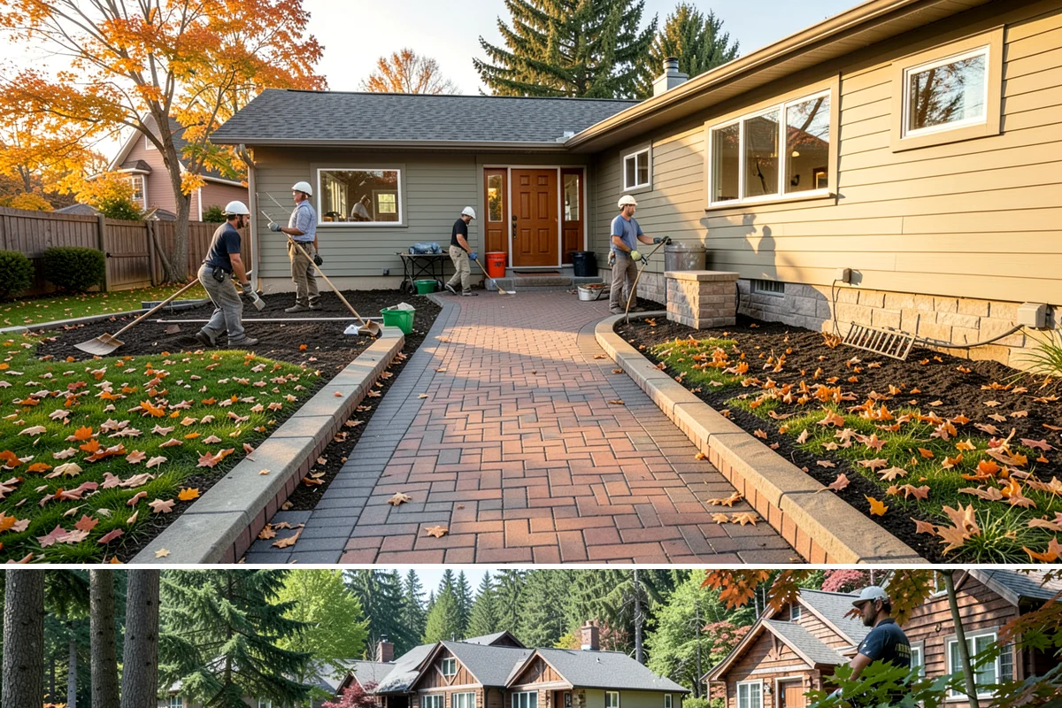 Marble Flooring Installation in Edgewood, Pierce County, WA - Marble installation happens indoors in any season, with milder months making transport of delicate slabs easier.