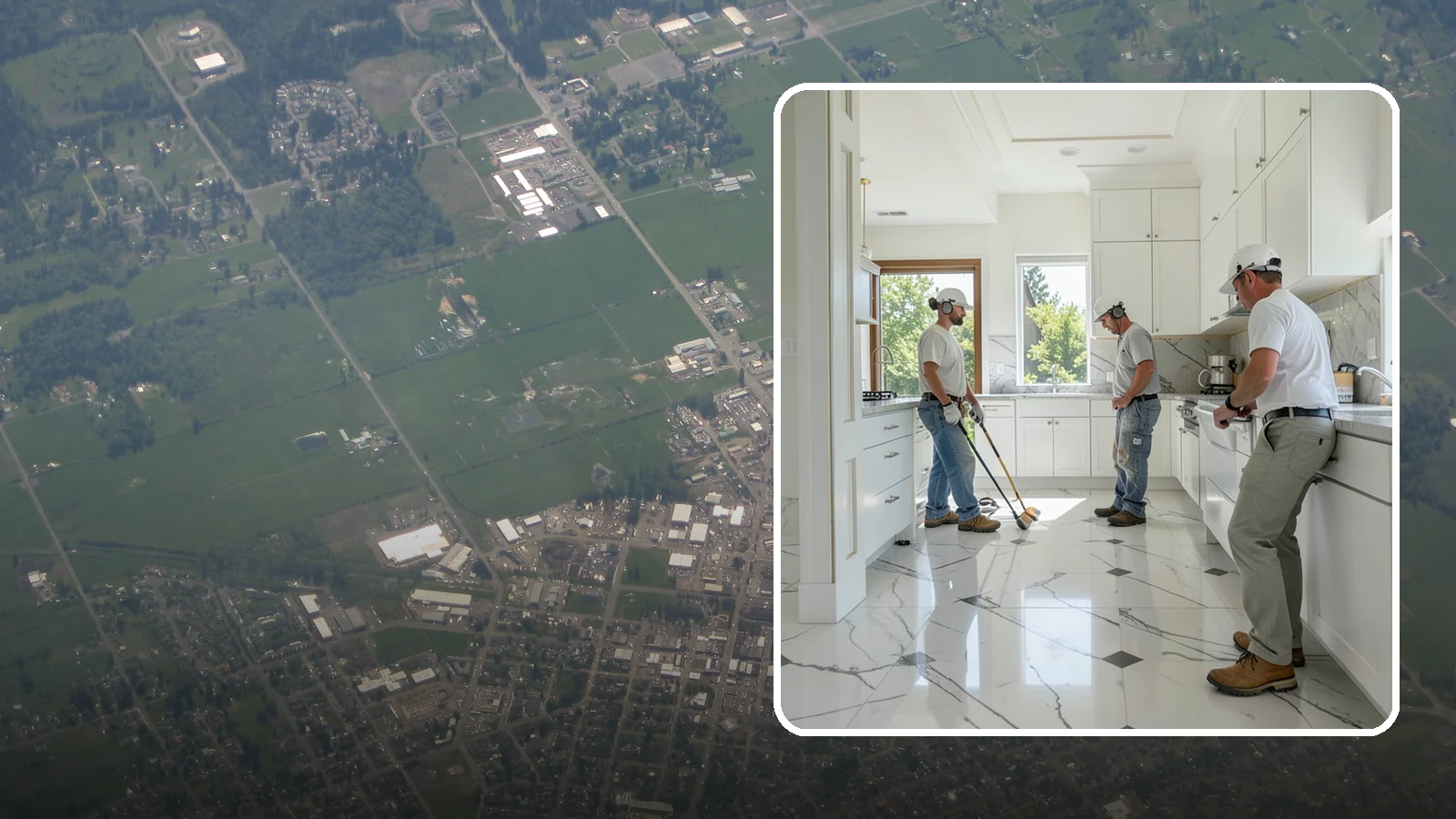 Marble Flooring Installation in Enumclaw, King County, WA - Elegant marble flooring installation that makes a striking, luxurious statement in entries and formal rooms.