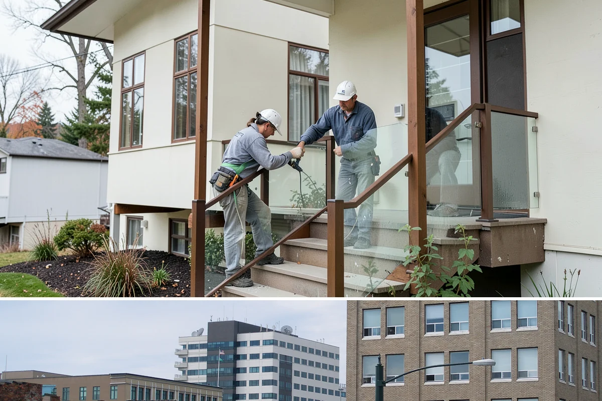 Marble Flooring Installation in Everett, Snohomish County, WA - Marble installation happens indoors in any season, with milder months making transport of delicate slabs easier.