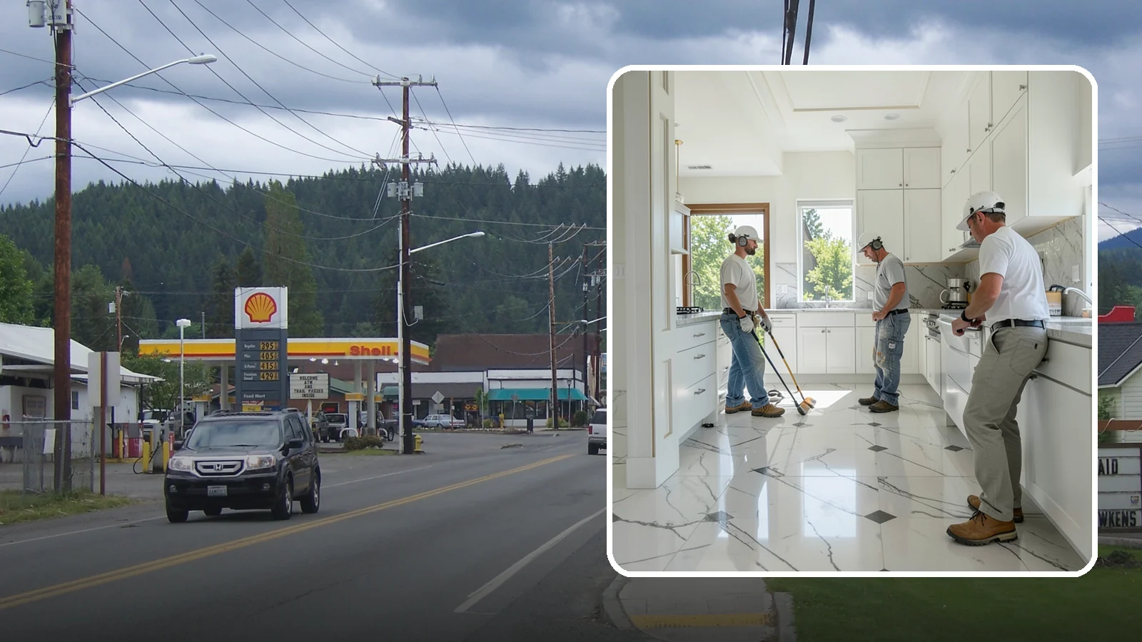Marble Flooring Installation in Granite Falls, Snohomish County, WA - Elegant marble flooring installation that makes a striking, luxurious statement in entries and formal rooms.