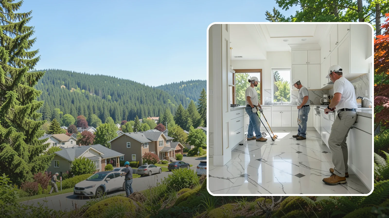 Marble Flooring Installation in Index, Snohomish County, WA - Elegant marble flooring installation that makes a striking, luxurious statement in entries and formal rooms.