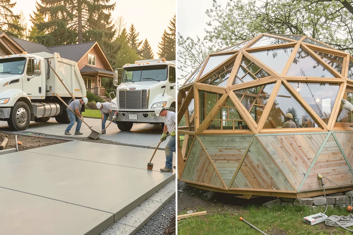Marble Flooring Installation in Index, Snohomish County, WA - Lay out slabs to align veining