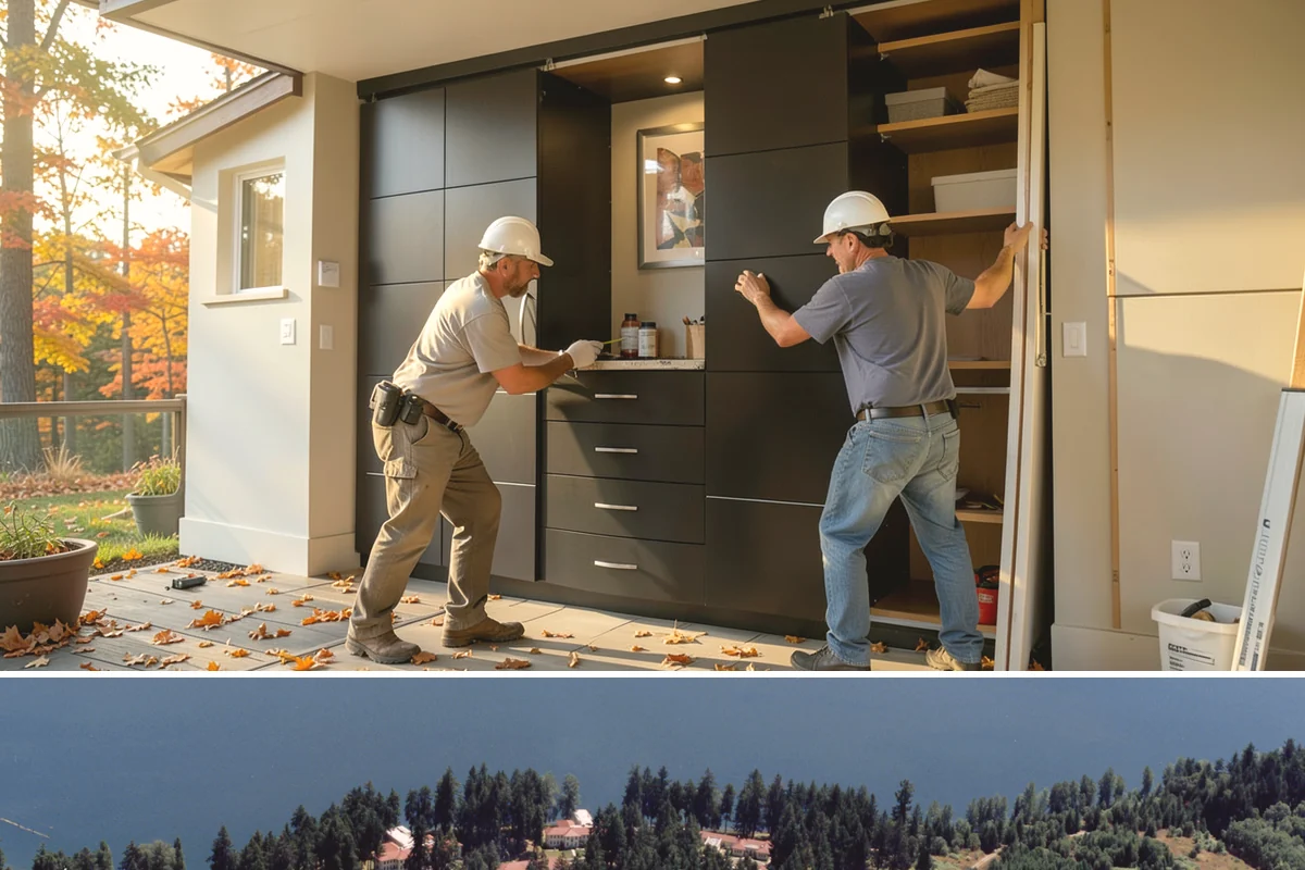 Marble Flooring Installation in Lakewood, Pierce County, WA - Marble installation happens indoors in any season, with milder months making transport of delicate slabs easier.