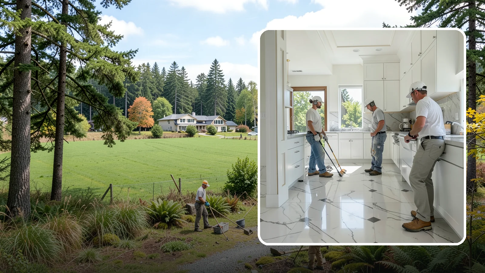 Marble Flooring Installation in Lyman, Skagit County, WA - Elegant marble flooring installation that makes a striking, luxurious statement in entries and formal rooms.