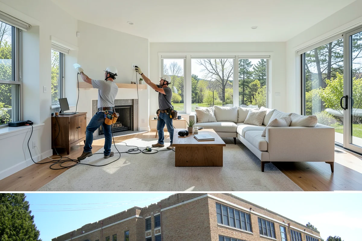 Marble Flooring Installation in Maple Valley, King County, WA - Marble installation happens indoors in any season, with milder months making transport of delicate slabs easier.