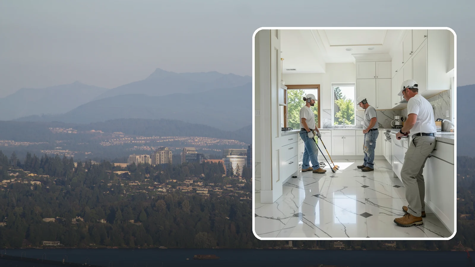 Marble Flooring Installation in Medina, King County, WA - Elegant marble flooring installation that makes a striking, luxurious statement in entries and formal rooms.
