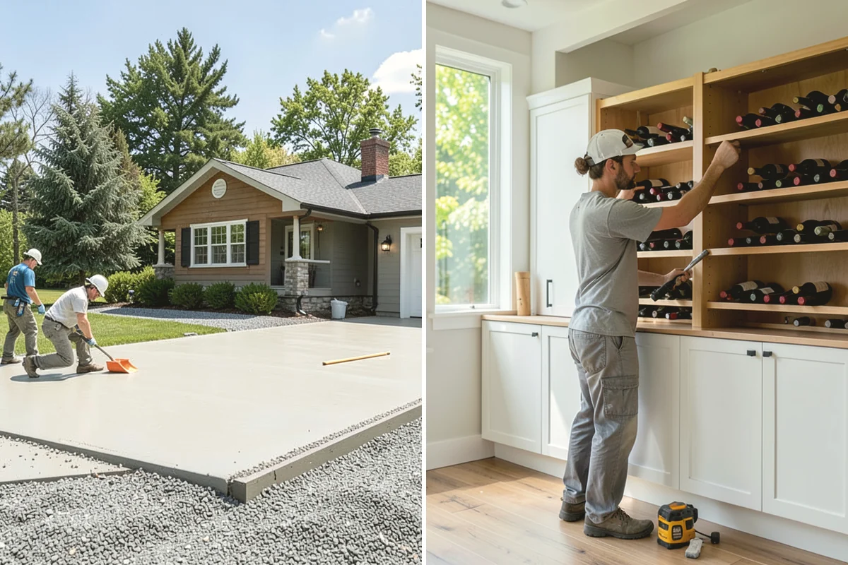 Marble Flooring Installation in Mountlake Terrace, Snohomish County, WA - Lay out slabs to align veining