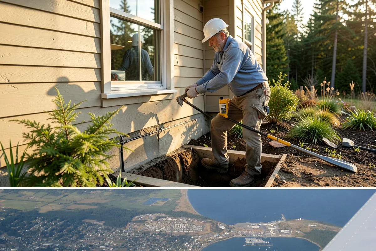Marble Flooring Installation in Oak Harbor, Island County, WA - Marble installation happens indoors in any season, with milder months making transport of delicate slabs easier.
