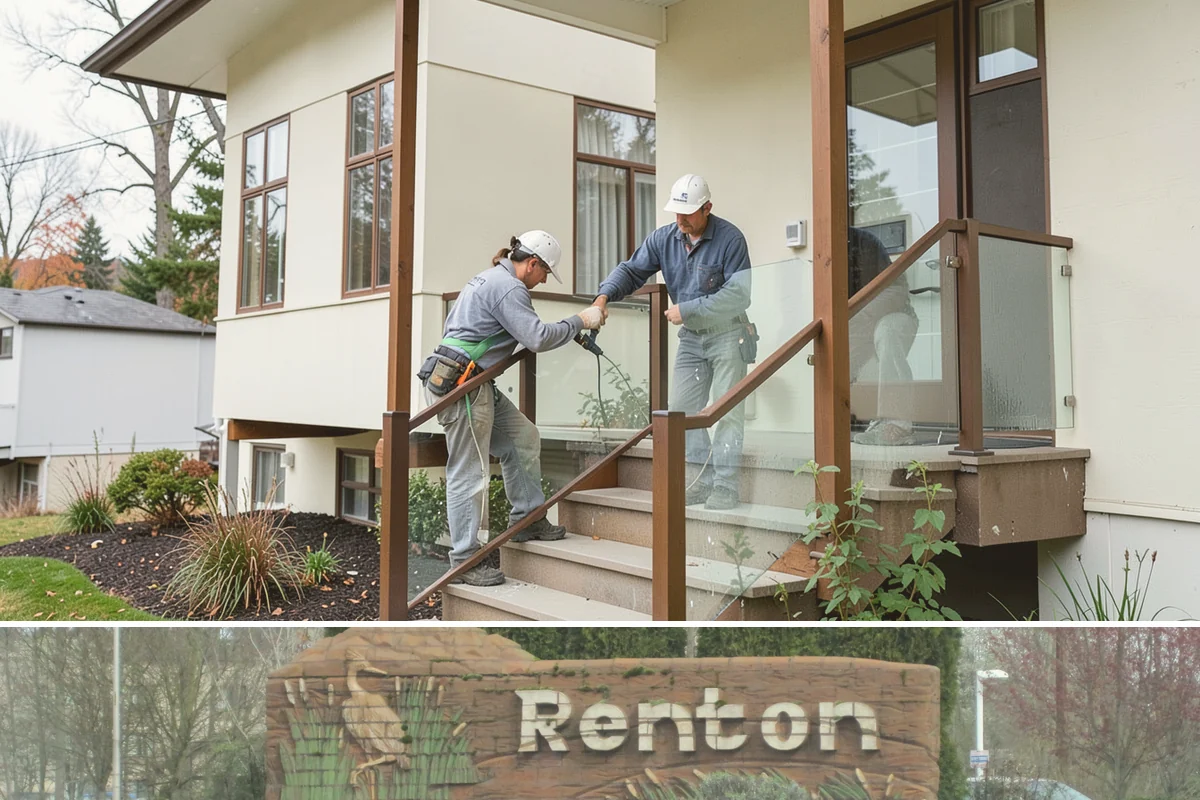 Marble Flooring Installation in Renton, King County, WA - Marble installation happens indoors in any season, with milder months making transport of delicate slabs easier.