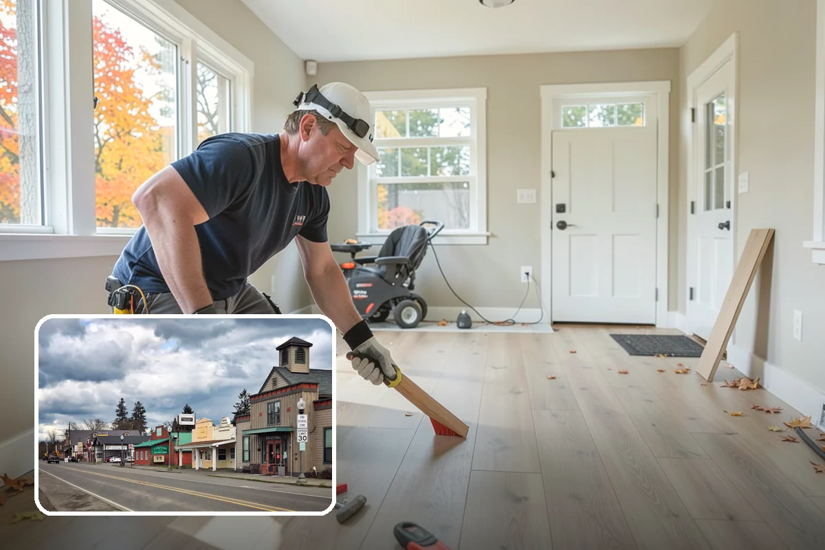 Marble Flooring Installation in Roy, Pierce County, WA - Luminous, high-end aesthetic with dramatic veining