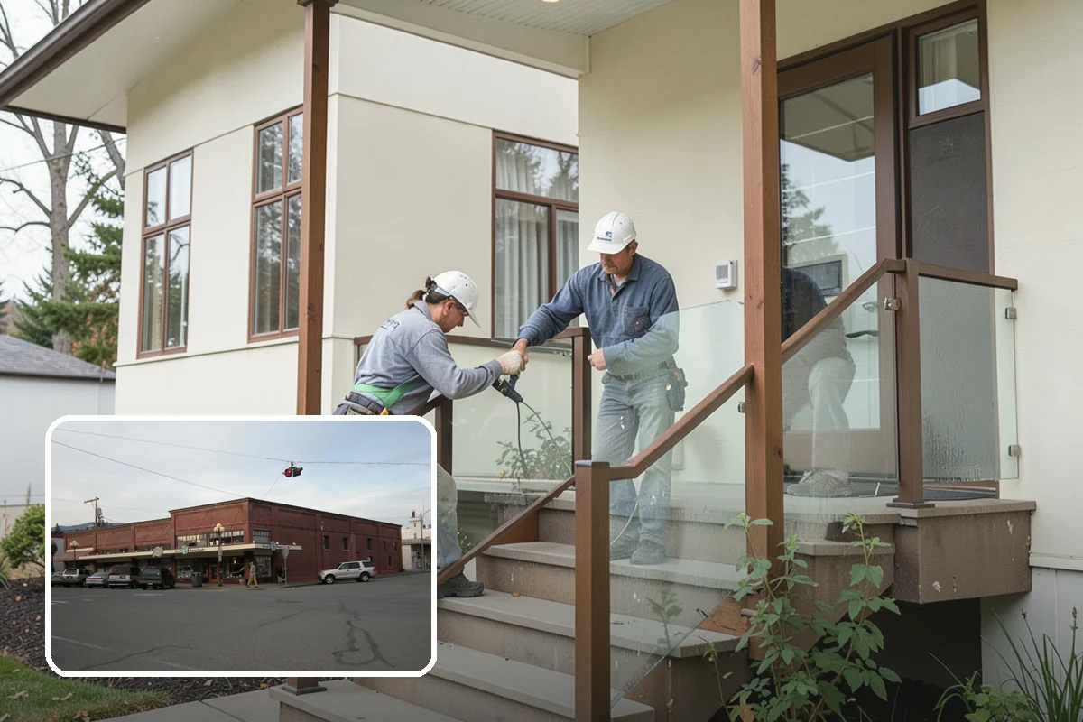 Marble Flooring Installation in Sedro-Woolley, Skagit County, WA - Luminous, high-end aesthetic with dramatic veining