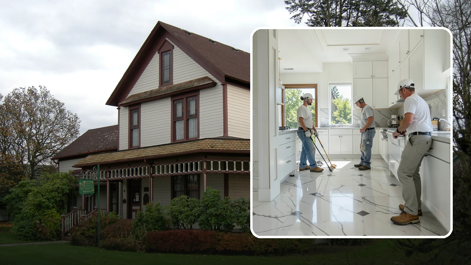 Marble Flooring Installation in Sumner, Pierce County, WA - Elegant marble flooring installation that makes a striking, luxurious statement in entries and formal rooms.