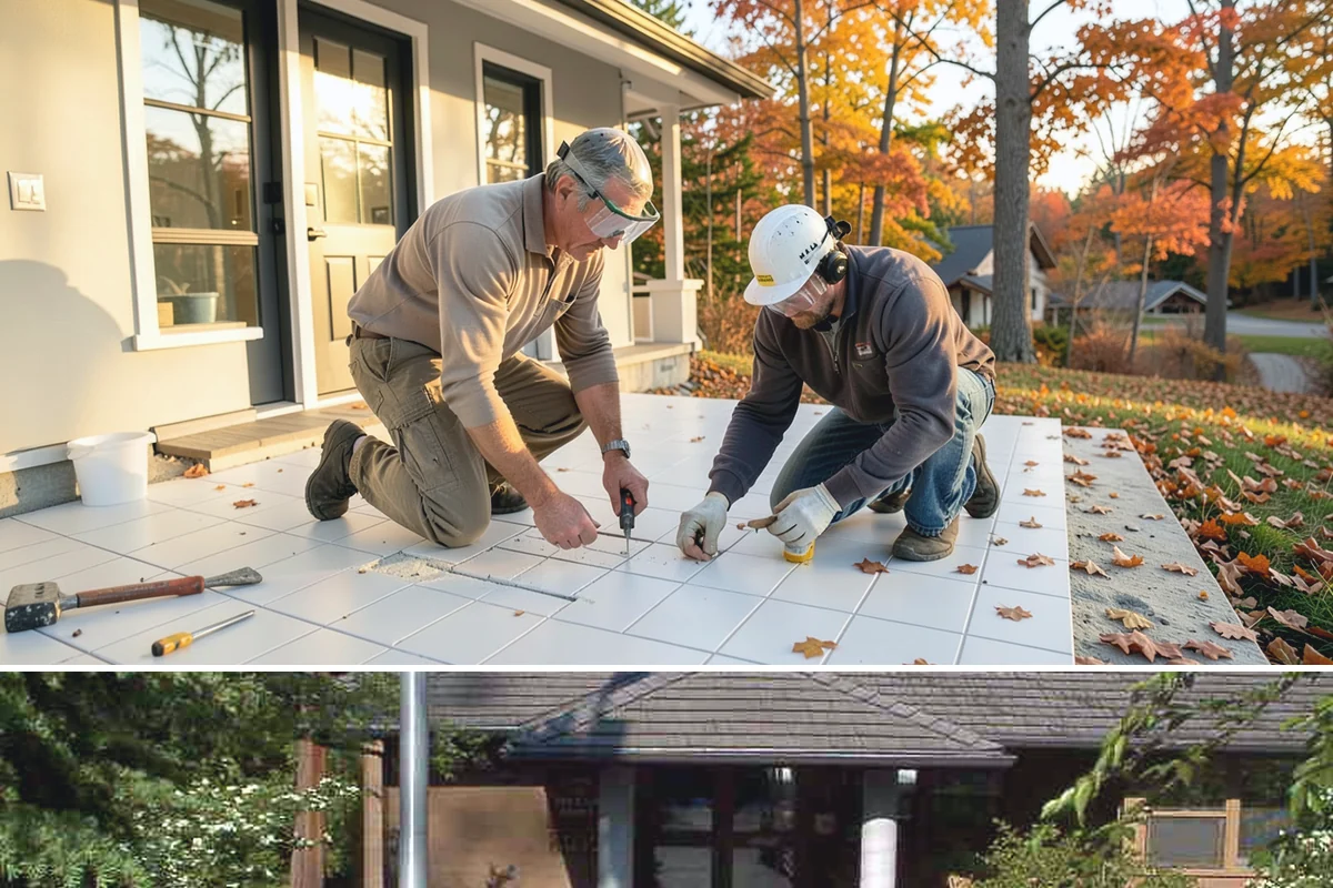 Marble Flooring Installation in Yarrow Point, King County, WA - Marble installation happens indoors in any season, with milder months making transport of delicate slabs easier.