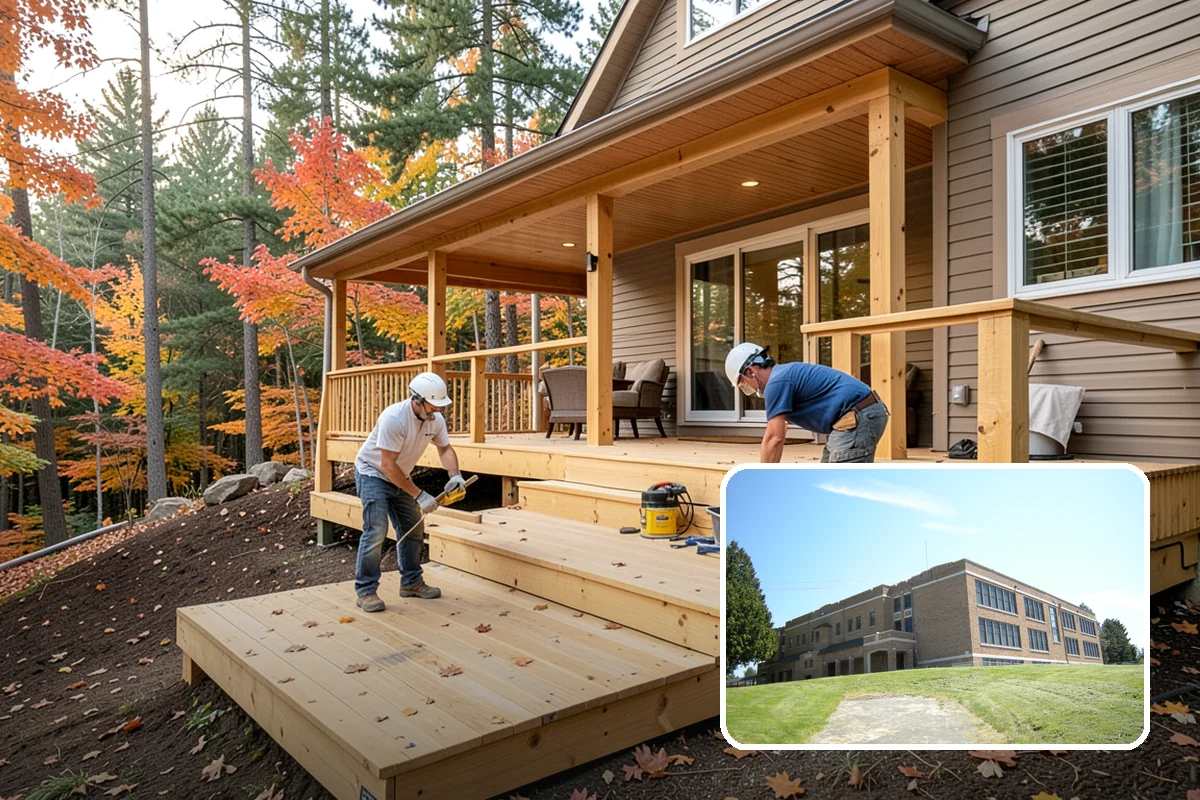 Masonry Retaining Wall in Maple Valley, King County, WA - Engineered for slope and soil loads