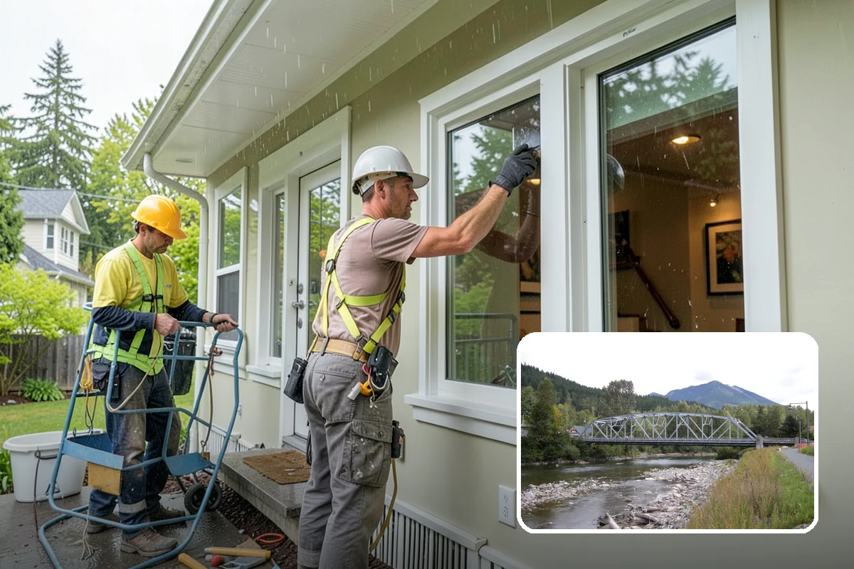 Masonry Retaining Wall in Skykomish, King County, WA - Engineered for slope and soil loads