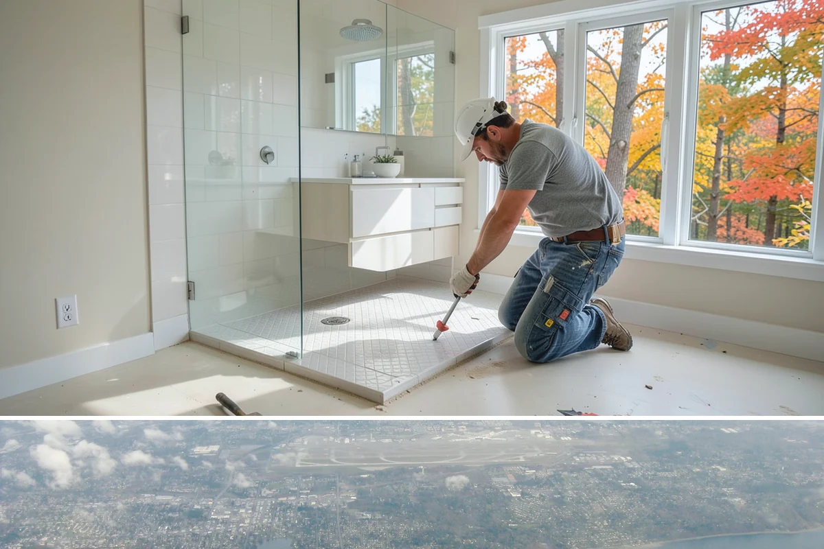 Master Bathroom Remodel in Burien, King County, WA - Winter is a smart time to remodel a primary bath since the project stays indoors and you emerge with a cozy suite before spring.