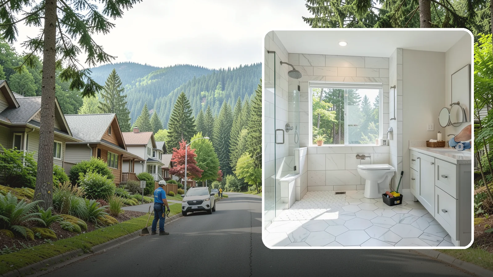 Master Bathroom Remodel in Darrington, Snohomish County, WA - A master bathroom remodel turns your primary suite into a spa-like retreat built for daily comfort.