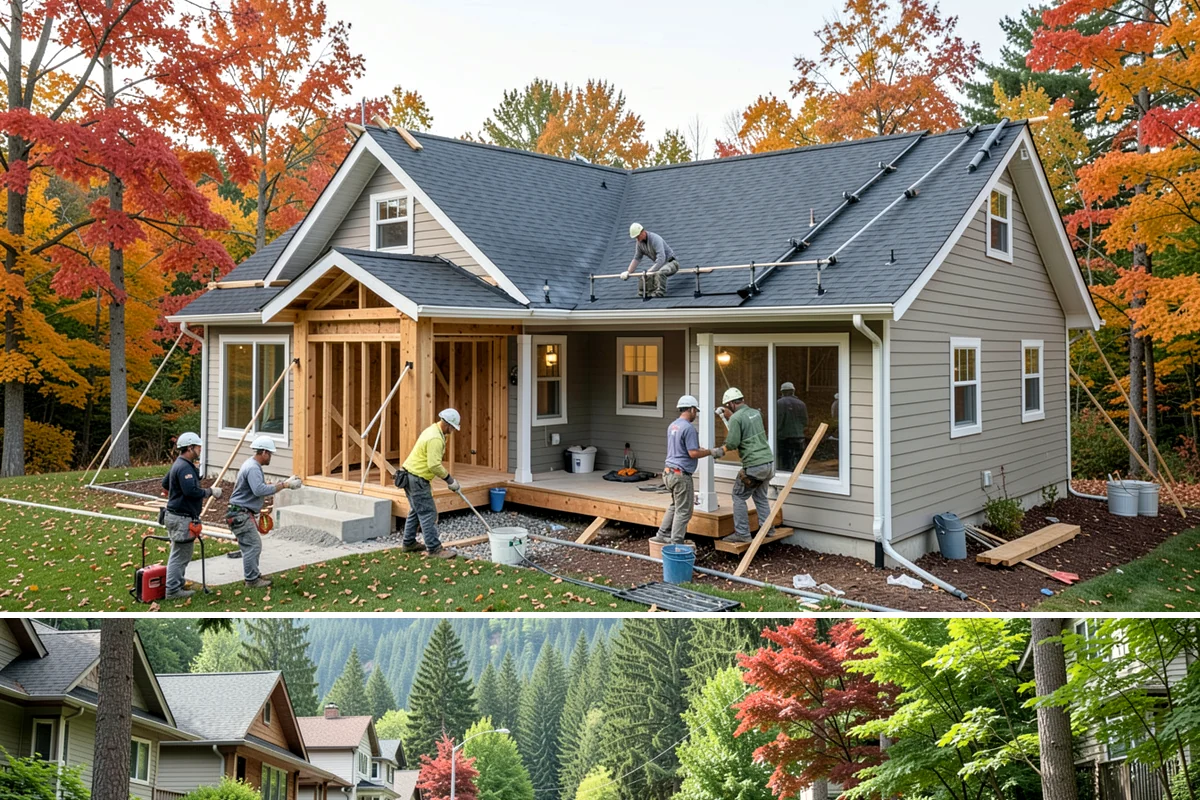 Master Bathroom Remodel in Darrington, Snohomish County, WA - Winter is a smart time to remodel a primary bath since the project stays indoors and you emerge with a cozy suite before spring.