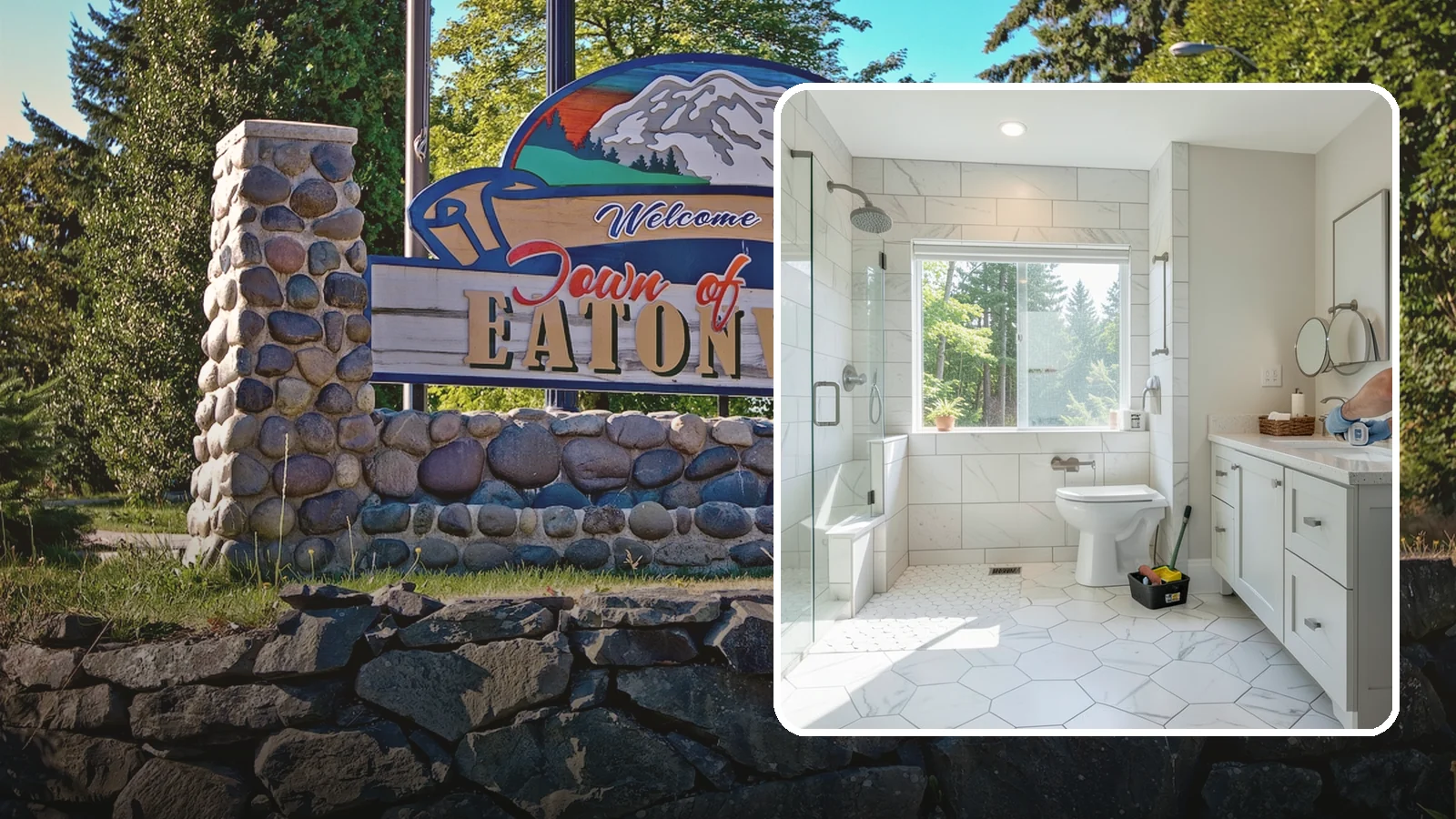 Master Bathroom Remodel in Eatonville, Pierce County, WA - A master bathroom remodel turns your primary suite into a spa-like retreat built for daily comfort.