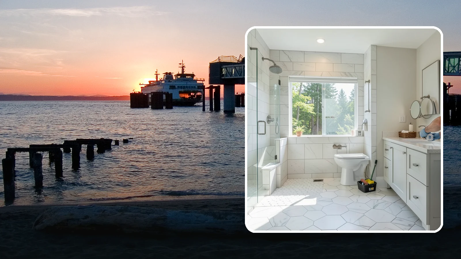 Master Bathroom Remodel in Edmonds, Snohomish County, WA - A master bathroom remodel turns your primary suite into a spa-like retreat built for daily comfort.