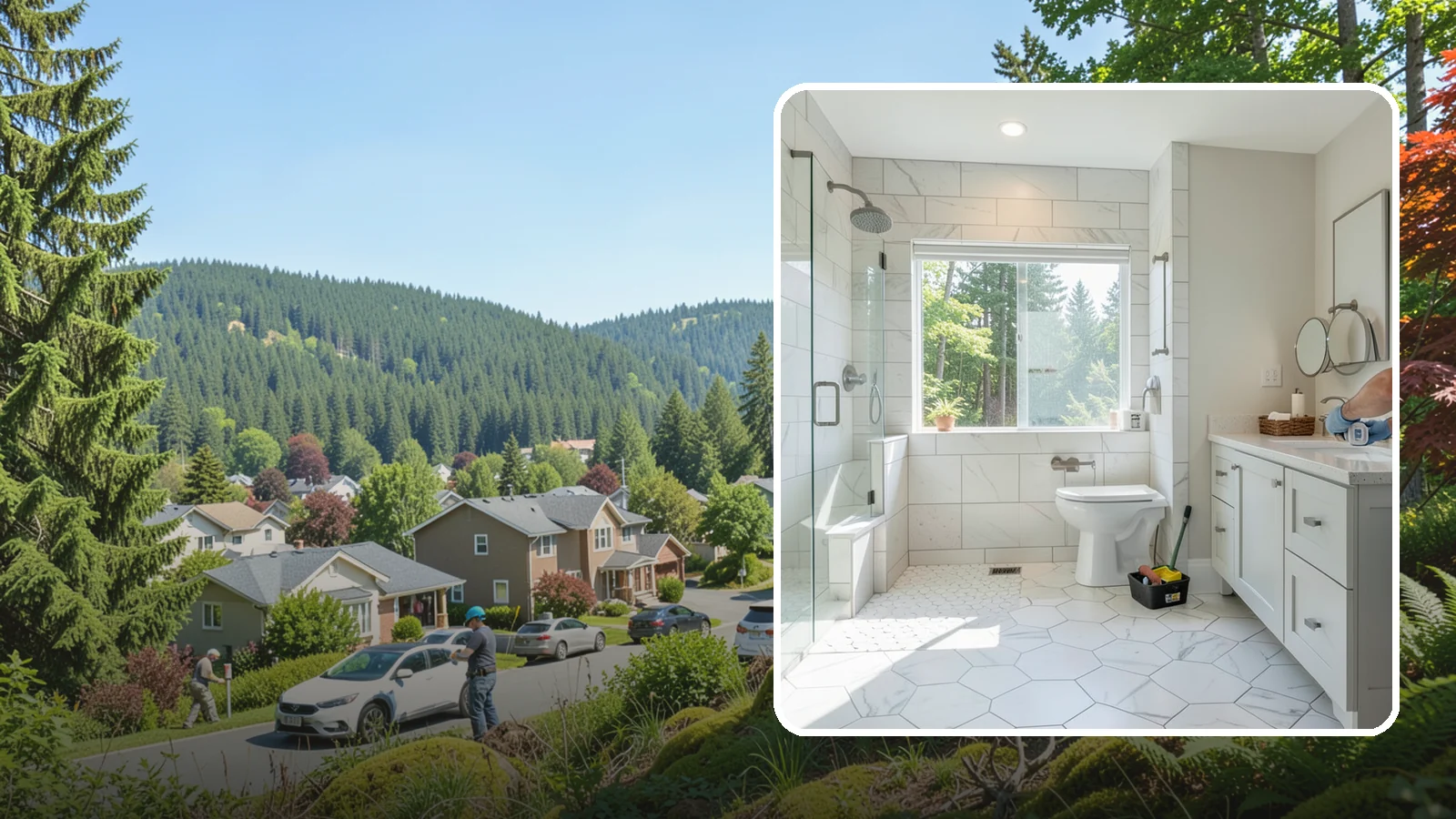 Master Bathroom Remodel in Index, Snohomish County, WA - A master bathroom remodel turns your primary suite into a spa-like retreat built for daily comfort.