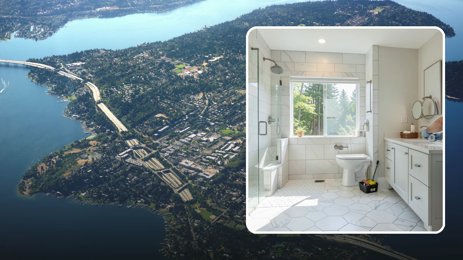 Master Bathroom Remodel in Mercer Island, King County, WA - A master bathroom remodel turns your primary suite into a spa-like retreat built for daily comfort.