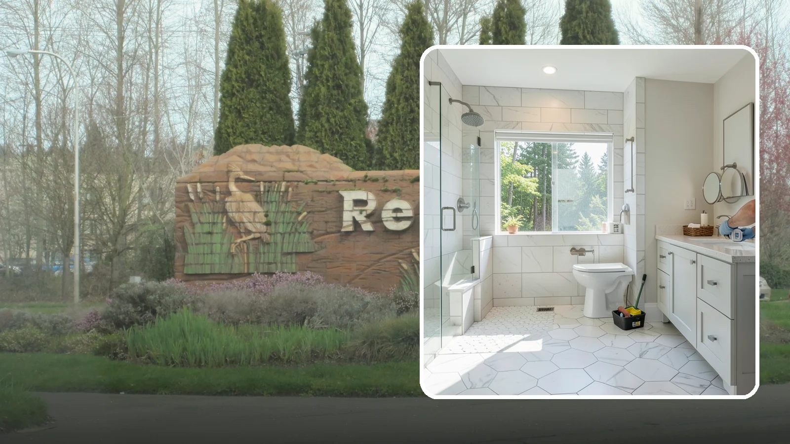 Master Bathroom Remodel in Renton, King County, WA - A master bathroom remodel turns your primary suite into a spa-like retreat built for daily comfort.