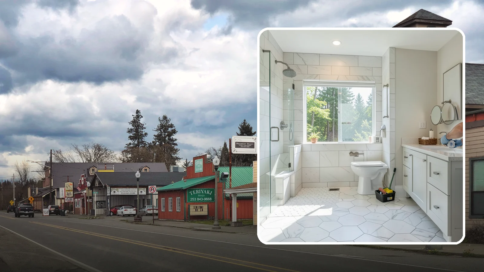 Master Bathroom Remodel in Roy, Pierce County, WA - A master bathroom remodel turns your primary suite into a spa-like retreat built for daily comfort.