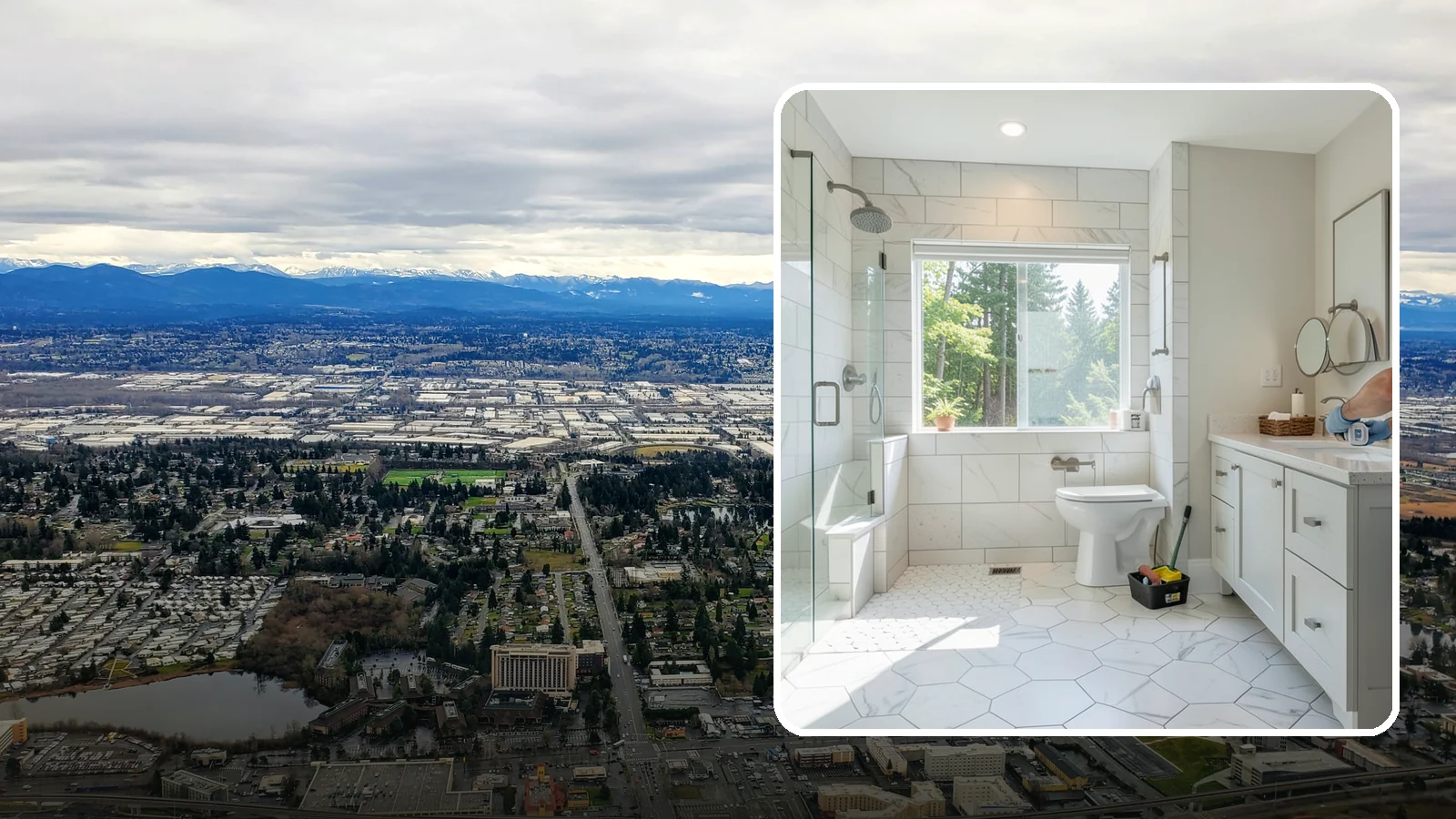 Master Bathroom Remodel in SeaTac, King County, WA - A master bathroom remodel turns your primary suite into a spa-like retreat built for daily comfort.