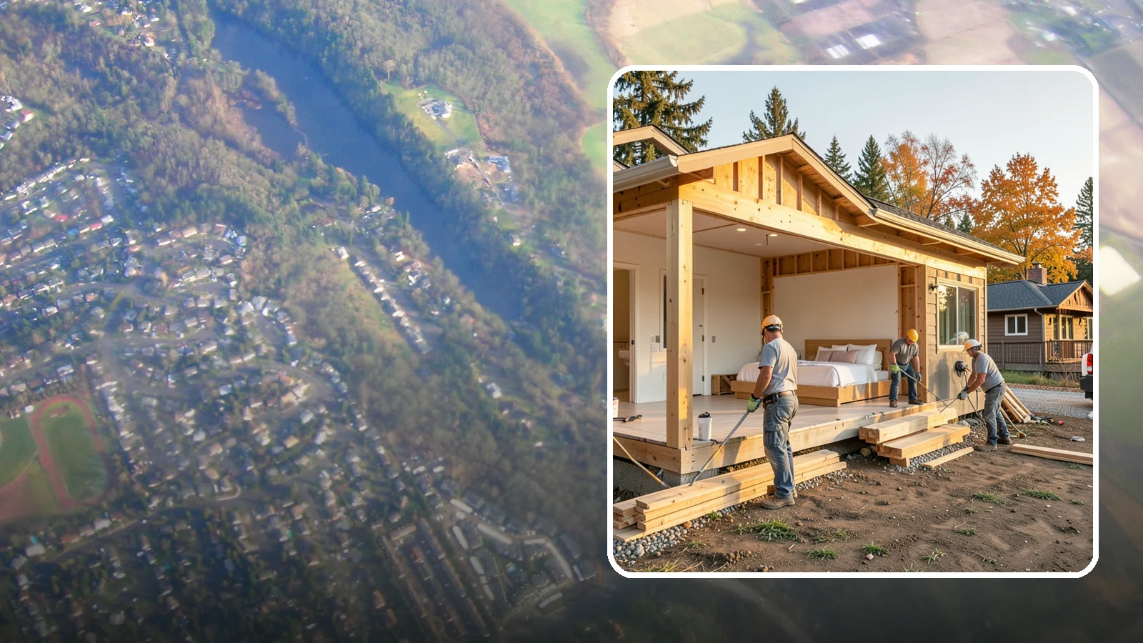 Master Suite Addition in Algona, King County, WA - A master suite addition adds a private primary bedroom, bath, and closet retreat to your home.