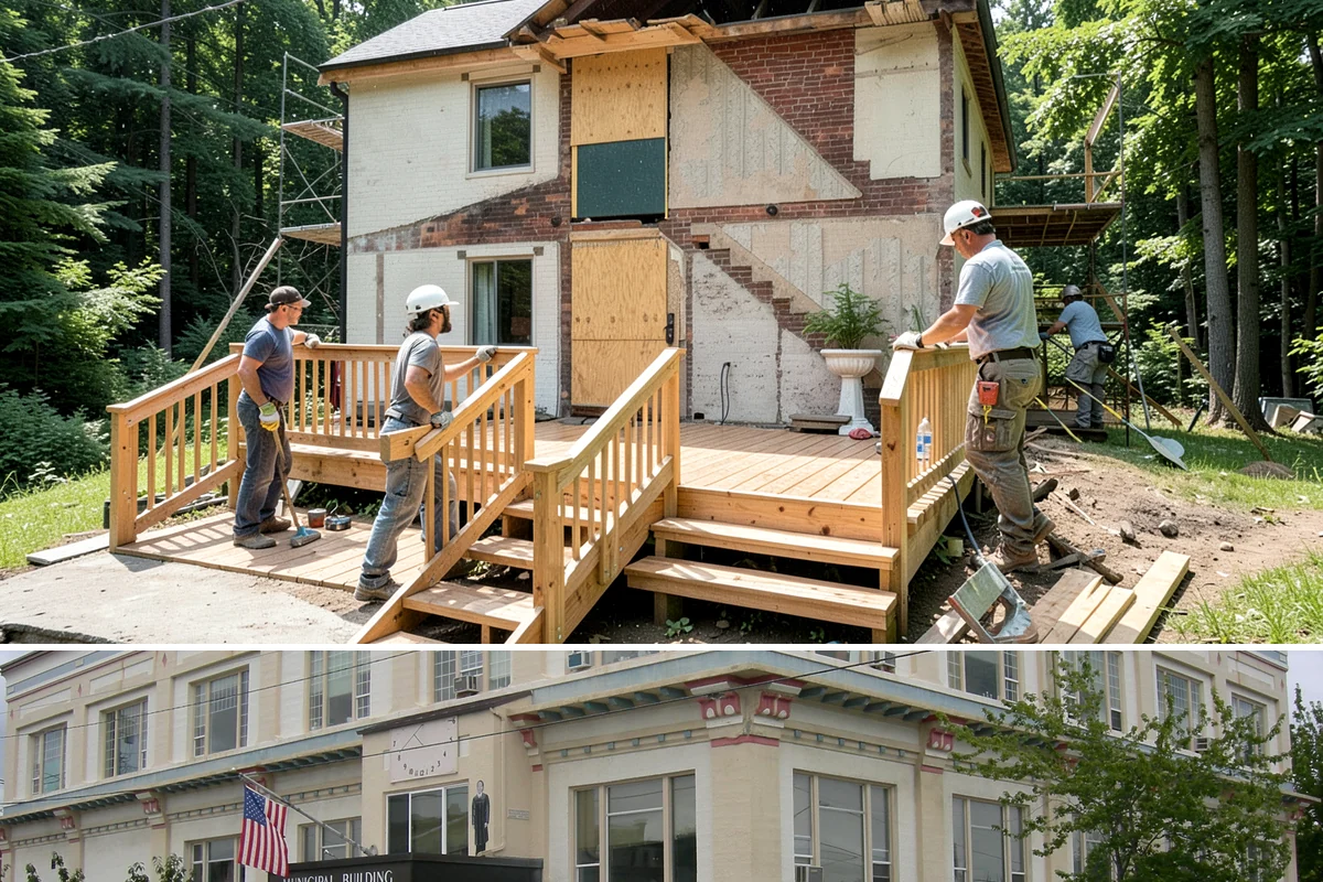 Master Suite Addition in Anacortes, Skagit County, WA - We frame and dry-in during summer, then complete the interior bath and finishes through the wetter months.