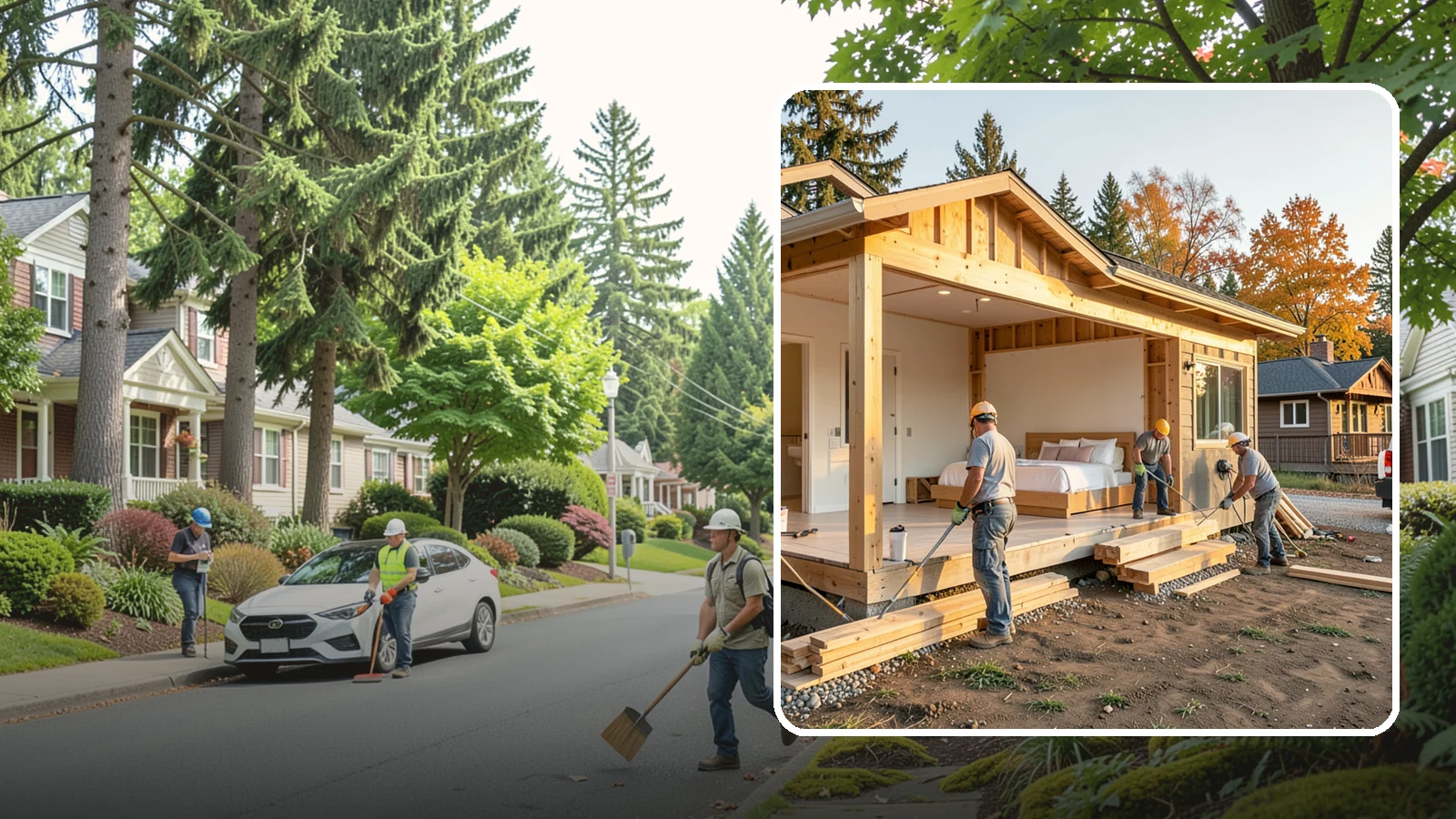 Master Suite Addition in Beaux Arts Village, King County, WA - A master suite addition adds a private primary bedroom, bath, and closet retreat to your home.