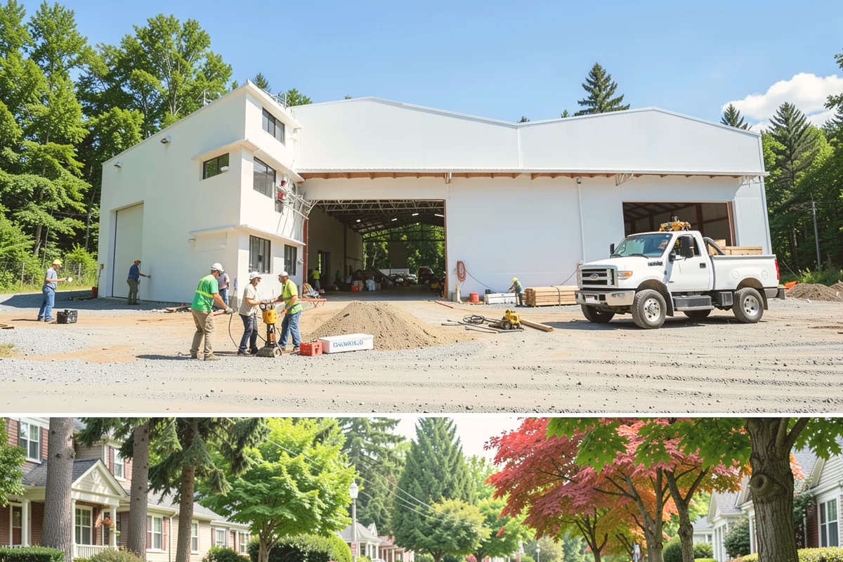 Master Suite Addition in Beaux Arts Village, King County, WA - We frame and dry-in during summer, then complete the interior bath and finishes through the wetter months.