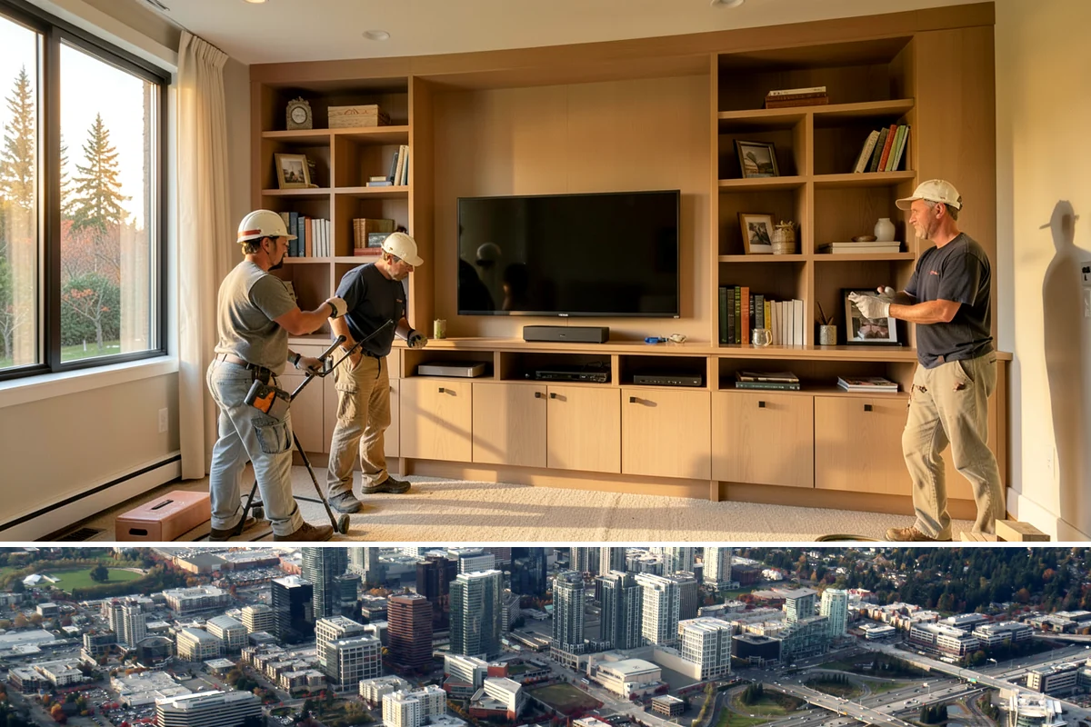 Master Suite Addition in Bellevue, King County, WA - We frame and dry-in during summer, then complete the interior bath and finishes through the wetter months.