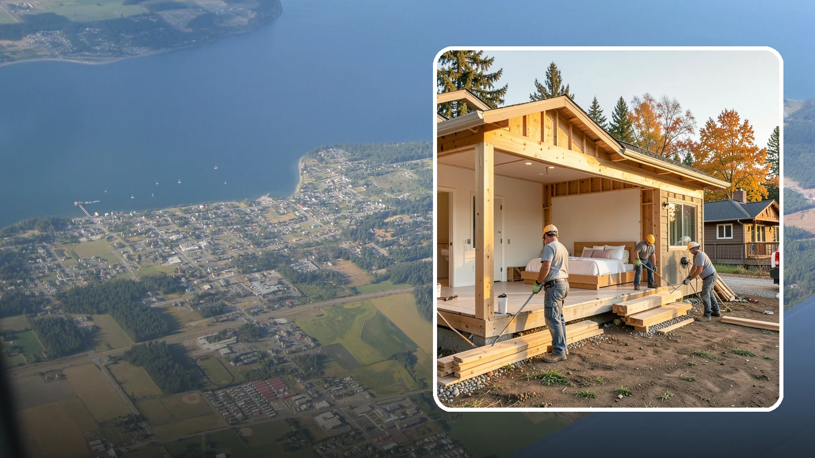 Master Suite Addition in Coupeville, Island County, WA - A master suite addition adds a private primary bedroom, bath, and closet retreat to your home.