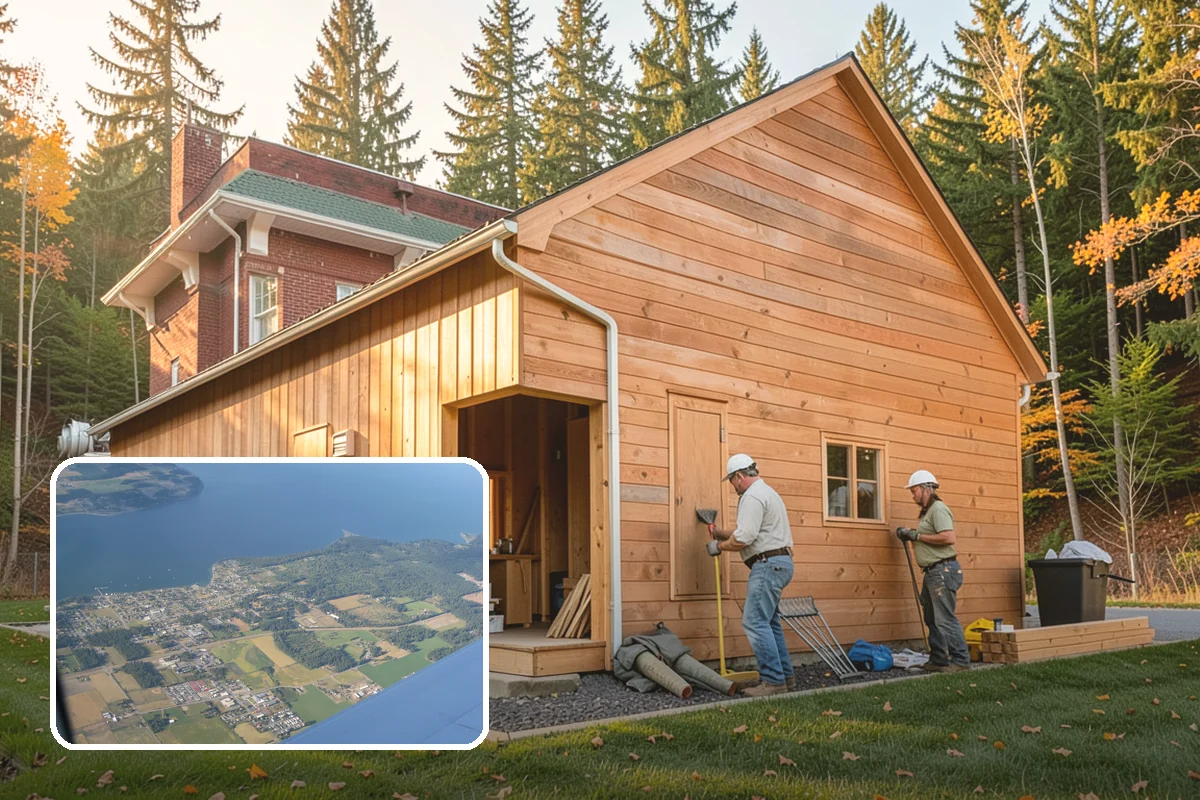 Master Suite Addition in Coupeville, Island County, WA - Creates a private retreat separate from other bedrooms
